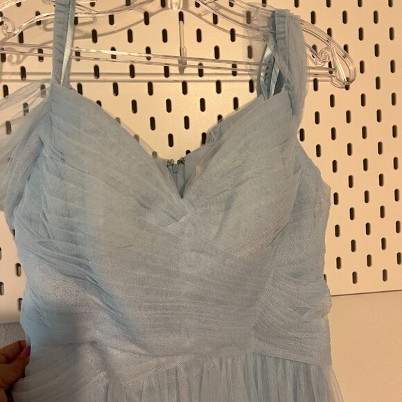 Prom Princess Ballgown in shimmery blue - Picture 5 of 11